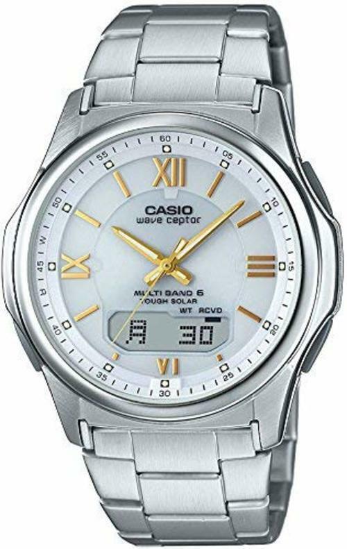 Casio Watch Wave Scepter Radio Solar WVA-M630D-7A2JF Silver 4549526127342