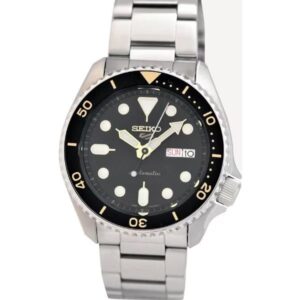 Seiko 5 Sports SRPD57K1 [5 Sports Stainless Steel Breathable 10BAR Black Men’s Watch]”