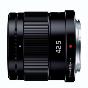 Panasonic LUMIX G 42.5mm/F1.7 ASPH./POWER O.I.S H-HS043-K Black Lens: High-Quality Images Every Time