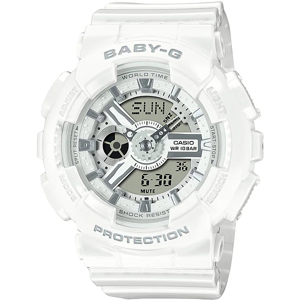 Casio Baby-G BA-110X-7A3JF Women's Shock Resistant White Japan