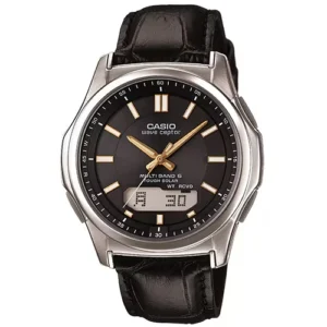 CASIO WVA-M630L-1A2JF Solar Radio-Controlled Leather Band Japan Model