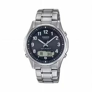 Casio LINEAGE LCW-M100TSE-1A2JF Solar Radio Watch Titanium Sapphire Black