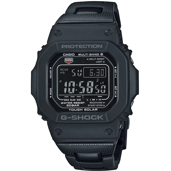 Casio G-SHOCK GW-M5610UBC-1JF Men's Solar Radio Digital Blacked-Out Watch Japan