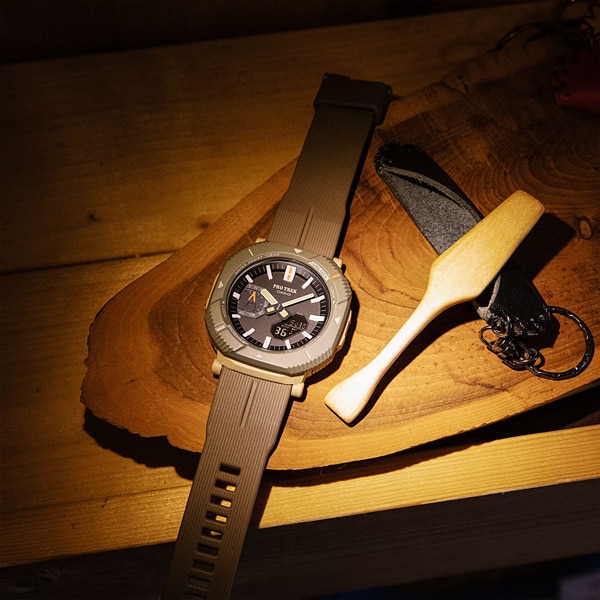 Casio Pro Trek PRJ-B001-5JF Men's Solar Smartwatch Triple Sensor Watch Japan New - Image 5