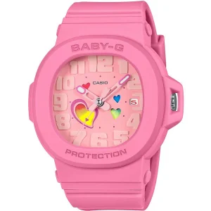 Casio BGA-10-4AJF Baby-G Pink Analog Digital Shock Resistant Watch