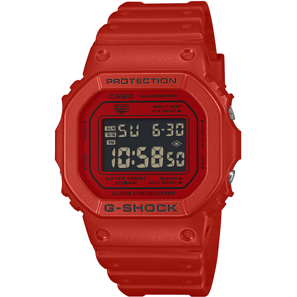 CASIO G-SHOCK DW-5600RRB-4JF Red Limited Edition Men’s Watch Shock Resistant 200M Japan Model