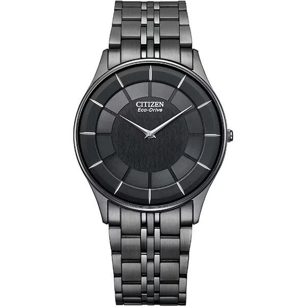 CITIZEN AR3017-58E Eco-Drive Men's Watch Black Dial Ultra-Thin JDM Model