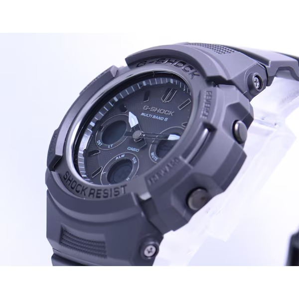 Casio AWG-M100SBB-1AJF Solar Radio-Controlled Sapphire 200M Titanium JDM - Image 2