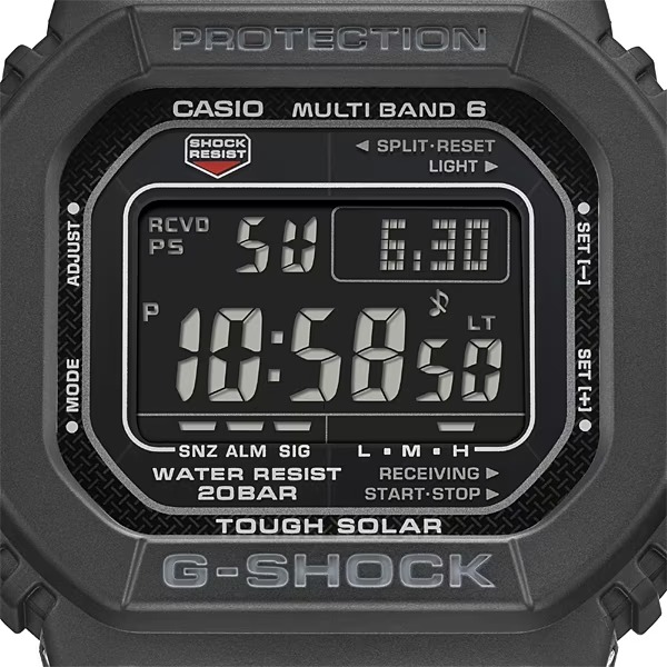 Casio G-SHOCK GW-M5610UBC-1JF Men's Solar Radio Digital Blacked-Out Watch Japan - Image 2