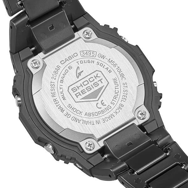 Casio G-SHOCK GW-M5610UBC-1JF Men's Solar Radio Digital Blacked-Out Watch Japan - Image 4