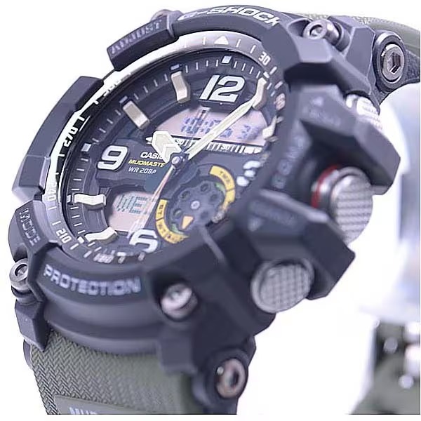 Casio G-Shock Mudmaster GG-1000-1A3JF Men's Watch Analog Digital Green - Image 3