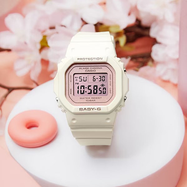 CASIO BABY-G BGD-565SC-4JF Digital Solar Women’s Watch Shock Resistant 100M Pink Japan Model - Image 5