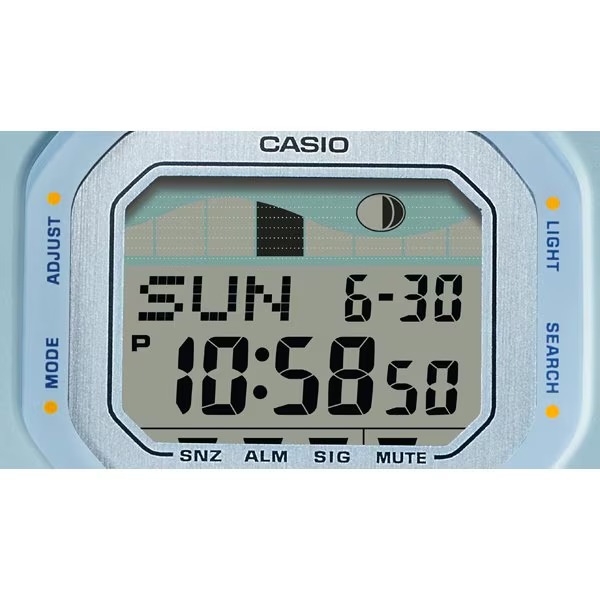 Casio G-Shock GLX-S5600-2JF G-LIDE Blue Digital Sports Watch Solar Tide - Image 2
