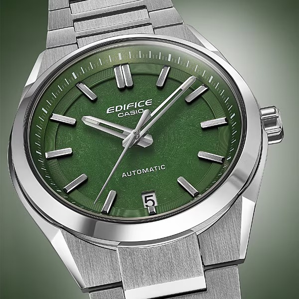 Casio Edifice EFK-100YD-3AJF Men's Watch Green Dial Stainless Steel JDM - Image 2