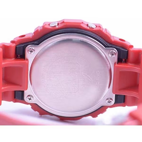 CASIO G-SHOCK GWX-5600C-4JF Solar Radio Tide Graph Surf Watch Red JDM - Image 4