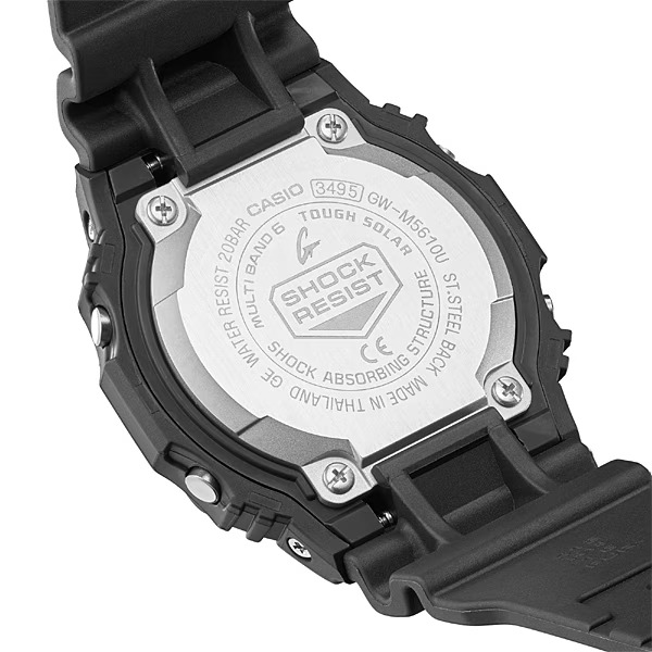 Casio G-SHOCK GW-M5610U-1CJF Tough Solar Radio Digital Watch JDM Japan - Image 3