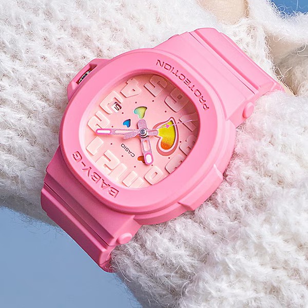 Casio Baby-G BGA-10-4AJF Pink Analog Digital Shock Resistant Watch JDM - Image 4