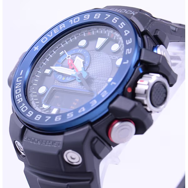 Casio G-Shock Gulfmaster Triple Sensor Solar Radio Watch GWN-1000B-1BJF - Image 3