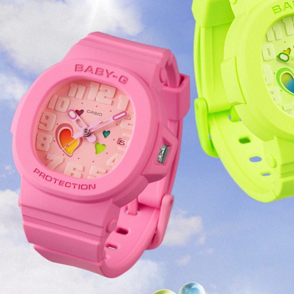 Casio Baby-G BGA-10-4AJF Pink Analog Digital Shock Resistant Watch JDM - Image 6