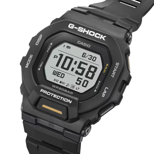 Casio G-Shock Fitness Smartwatch Bluetooth Step Counter 200M Water Resistant GBD-200-1A1JF - Image 5