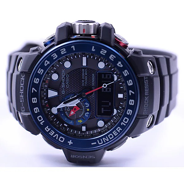 Casio G-Shock Gulfmaster Triple Sensor Solar Radio Watch GWN-1000B-1BJF - Image 4