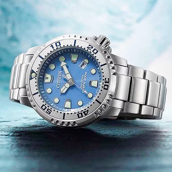 Citizen BN0165-55L Promaster Eco-Drive Diver 200M Solar Watch JDM - Image 4