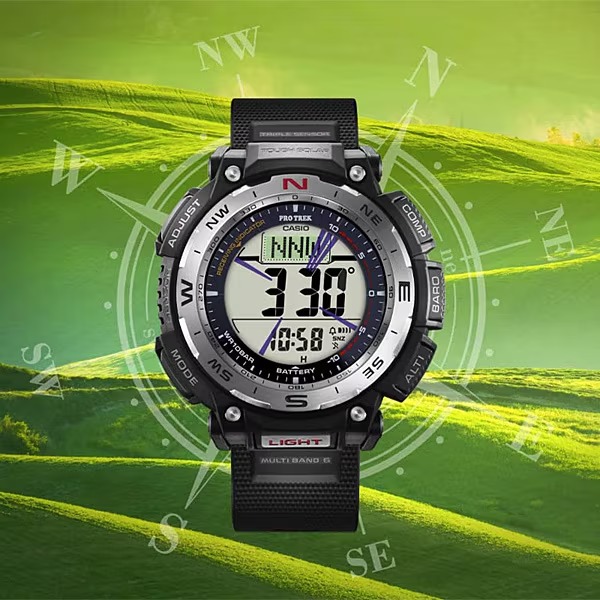 Casio PRW-3400-1JF Pro Trek Solar Radio Triple Sensor JDM Japan Watch - Image 6