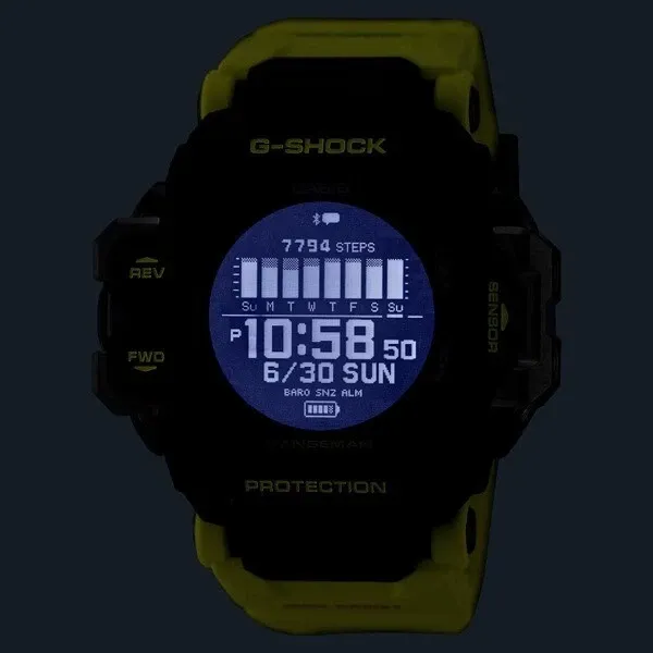 Casio G-Shock Rangeman GPR-H1000RY-1A9JR GPS Solar HR Monitor 200M JDM - Image 4