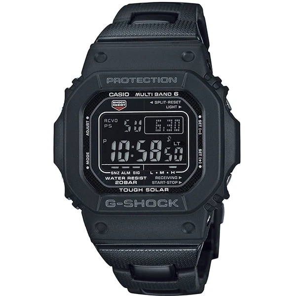 Casio G-SHOCK GW-M5610UBC-1JF Men's Solar Radio Digital Blacked-Out Watch Japan