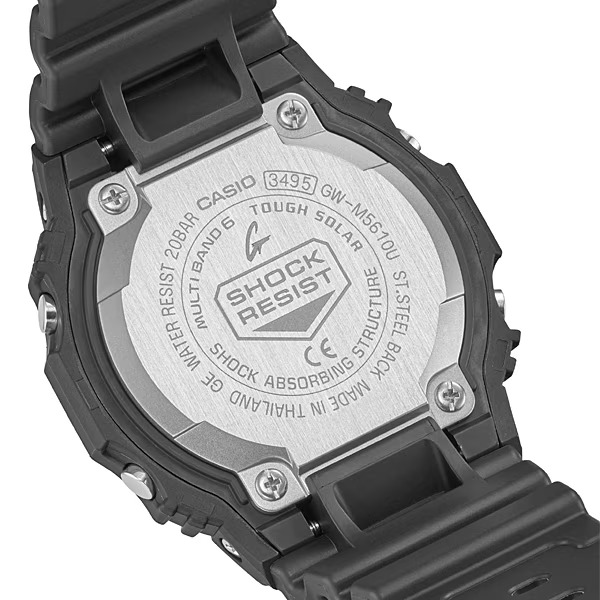Casio G-Shock GW-M5610U-1JF Solar Atomic Digital Men Watch New - Image 3