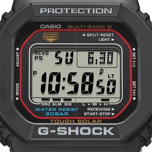 Casio G-Shock GW-M5610U-1JF Solar Atomic Digital Men Watch New - Image 4